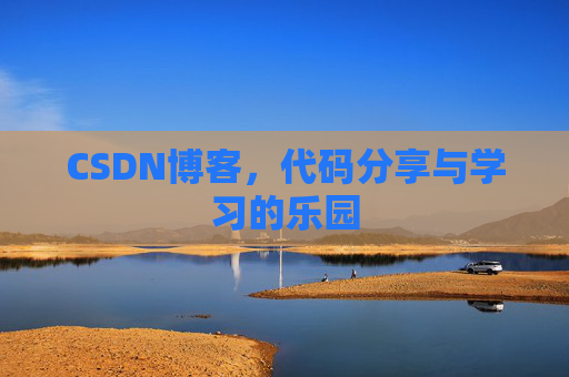 CSDN博客,代码分享与学习的乐园